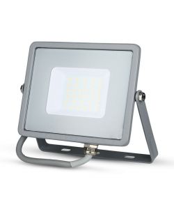 Faro LED SMD Chip Samsung 30W Colore Grigio 3000K IP65