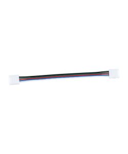 Connettore Flessibile per Strip LED SMD5050multicolore RGB+W con 2 Clip a 5 Pin