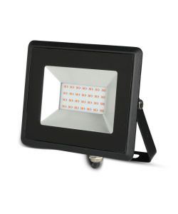 Faro LED SMD 20W E-Series Colore Rosso IP65