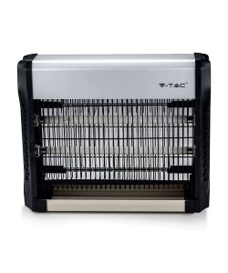 V-TAC Zanzariera Elettrica 16W con Tubo UV 2x8W 50mq - Alluminio Antigraffio