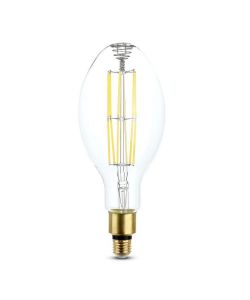 Lampadina LED E27 24W 160LM/W ED120 Trasparente 6400K