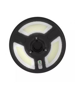 Lampada Solare LED da giardino 7.5W con Sensore di movimento, Telecomando e timer IP65 4000K
