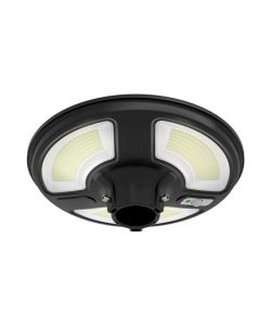 Lampada Solare LED da giardino 10W con Sensore di movimento, Telecomando e timer IP65 4000K