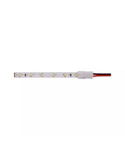 Connettore Per Strip LED Larghezza 8mm con clip 2 pin e cavi a saldare