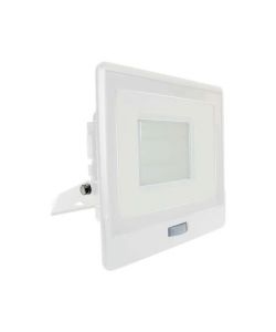 Faro LED Chip Samsung 50W con Sensore PIR Colore Bianco 6500K IP65