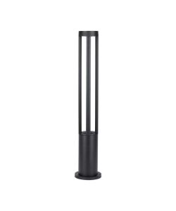 V-TAC Lampada LED da Giardino Fissaggio a Terra LED COB 10W Colore Nero h:80cm 6400K IP65