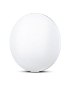 Plafoniera LED Rotonda 12W con Interruttore Cambia Colore 3in1 Satinata d: 255mm h: 55mm