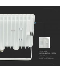 V-TAC Faro LED SMD 20W F-Series, Driver IC Integrato Colore Bianco 3000K IP65