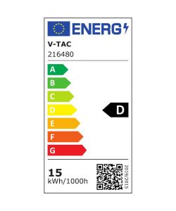 Tubo LED T8 15W G13 150cm 160LM/W in Nanoplastica 3000K