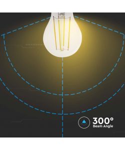 V-TAC Lampadina LED E27 7W A60 Filamento Google Alexa Smart 3in1 Dimmerabile