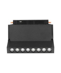 V-TAC Faretto LED da Binario Magnetico Regolabile 10W 48V Colore Nero Compatibile con Google Home e Alexa 3in1