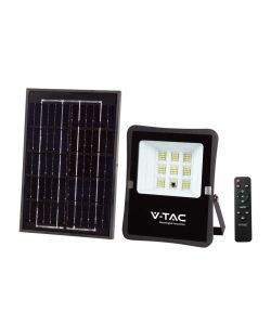 V-TAC Faro LED con Telecomando e Pannello Solare 6W 6400K