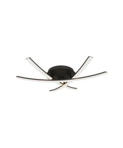 V-TAC Lampadario LED dal Design Moderno 3L 20W Colore Nero 460*410*125mm 3000K