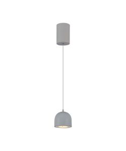 V-TAC V-TAC Lampadario LED a Sospensione 8.5W Coppa Metallo �10*162cm 3000K Grigio Chiaro