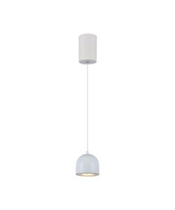 V-TAC Lampadario LED Sospensione 8.5W Coppa �10*160cm Regolabile 3000K Touch Grigio