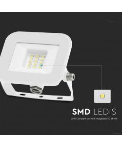 V-TAC Faro LED SMD Chip Samsung 10W Colore Bianco 6500K IP65