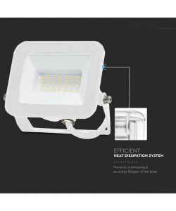 V-TAC Faro LED SMD Chip Samsung 30W Colore Bianco 4000K IP65