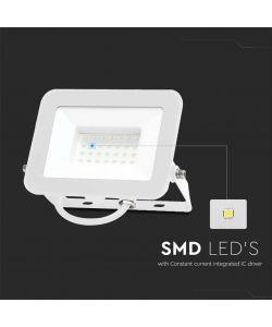 V-TAC Faro LED SMD Chip Samsung 30W Colore Bianco 6500K IP65