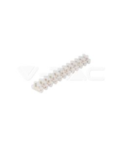 V-TAC Morsettiera 12 Connettori per Cavo Elettrico 5A 5mm 10pz