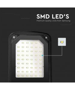 V-TAC Armatura Stradale LED SMD 30W Colore Nero 4000K IP65