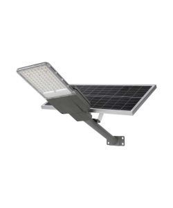 V-TAC Armatura Stradale Chip Bridgelux 35W, Pannello Solare 70W, Telecomando, LFP, Installazione 2in1, Cavo 1.5m, 4000K IP65