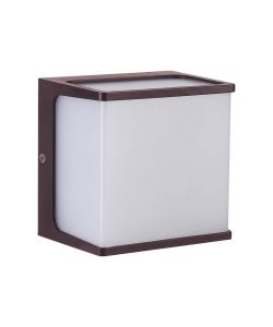 V-TAC Lampada LED da Muro a Lanterna 8W Classica Colore Marrone 3000K IP65