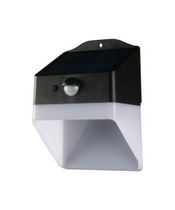 V-TAC Lampada LED da Giardino con Pannello solare e Sensore 2W Corpo Nero e Bianco CCT 4000K IP65