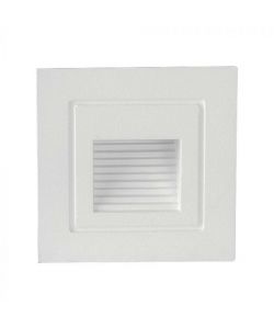 V-TAC Segnapasso Faretto LED Segnapasso Quadrato Montaggio a Incasso 3W Colore Bianco 3000K IP65