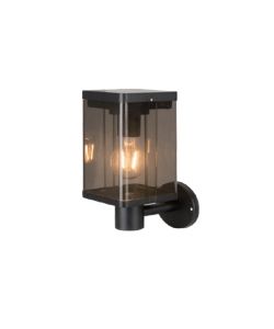 V-TAC Lampada Solare LED da Giardino 2.5W con Sensore di Movimento a Microonde Montaggio a Muro Colore Nero 3000K IP44