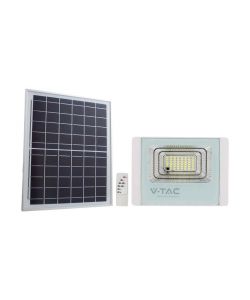 V-TAC Faro LED con Telecomando e Pannello Solare 20W Colore Bianco 6400K IP65