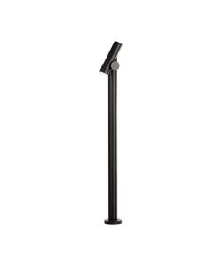 V-TAC Faretto LED Doppio bidirezionale da Terra 2*2,6W Colore Nero 129*159*1000mm 3000K IP44