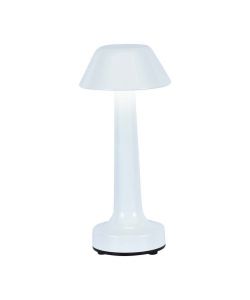 V-TAC Lampada LED da Tavolo 1W Colore Bianco ricaricabile con USB C Touch Dimmerabile 3in1