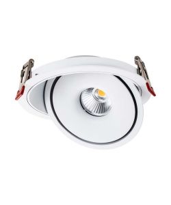 V-TAC Faretto LED COB da Incasso Rotondo 30W 200*58mm Colore Bianco 3in1