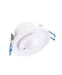 V-TAC Sensore di Movimento a Microonde 300W 360 Orientabile Montaggio a Incasso Colore Bianco