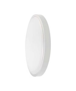 V-TAC Plafoniera LED Rotonda 36W Cornice Bianca 4000K IP44