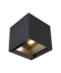 V-TAC Lampada LED da Giardino con Pannello solare e Sensore 9W Colore Nero 150*153*150mm 3000K IP65