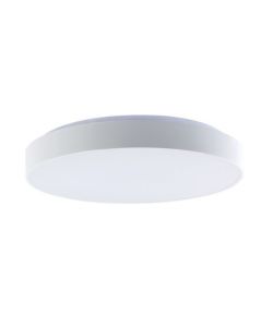 V-TAC Plafoniera LED 60W Rotonda Telecomando CCT 3in1 Bianco D495mm Dimmerabile Elegante