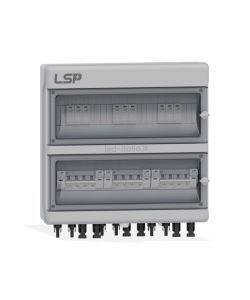 V-TAC Quadro di Campo DC 3 Stringhe 3 MPPT 1000VDC 16A con Centralino IP65 18 Moduli LSP