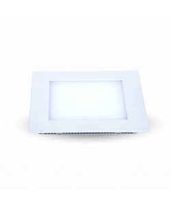 V-TAC Mini Pannello LED Montaggio a Incasso Quadrato 22W 3000K Senza Driver
