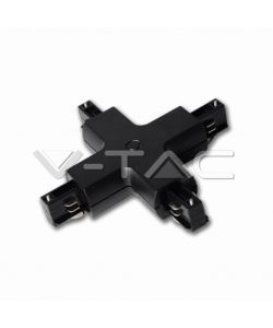 Raccordo Trifase a X per Binario Colore Nero