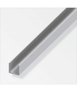 Profilo A U 8,2X10,1 Alluminio Argento 1Metro