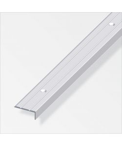 Profilo Chiusura 25X10 Alluminio Argento 2 Metro