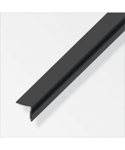 Autoadesivo Angolare 20X20 Pvc Nero Lucido 1Metro