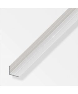 Alfer Profilo Angolare 6x8mm Alluminio Anodizzato Argento 2m per Pannelli