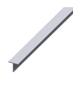 ALFER Profilo quadrato a T alluminio naturale 19,5x1,5mm lunghezza 1m