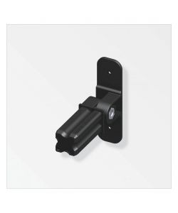 Alfer Giuntura Flangiata con Snodo 23,5 mm Nera per Montaggio Regolabile