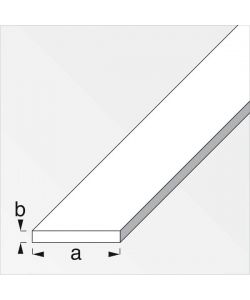 Alfer Barra Piatta Acciaio Laminato 30x4 mm Lunghezza 1 m Grigio