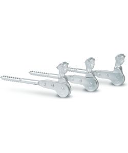 GAH-Alberts Fermaporta Testa di Pastore 126,5 mm Set da 3 Pz