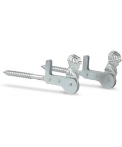GAH-Alberts Fermaporta Testa di Donna Zincato Galvanicamente 115 mm 2pz