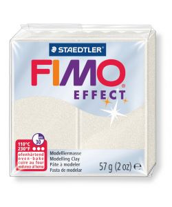 Pasta fimo soft 08 - 56 g bianco perlato